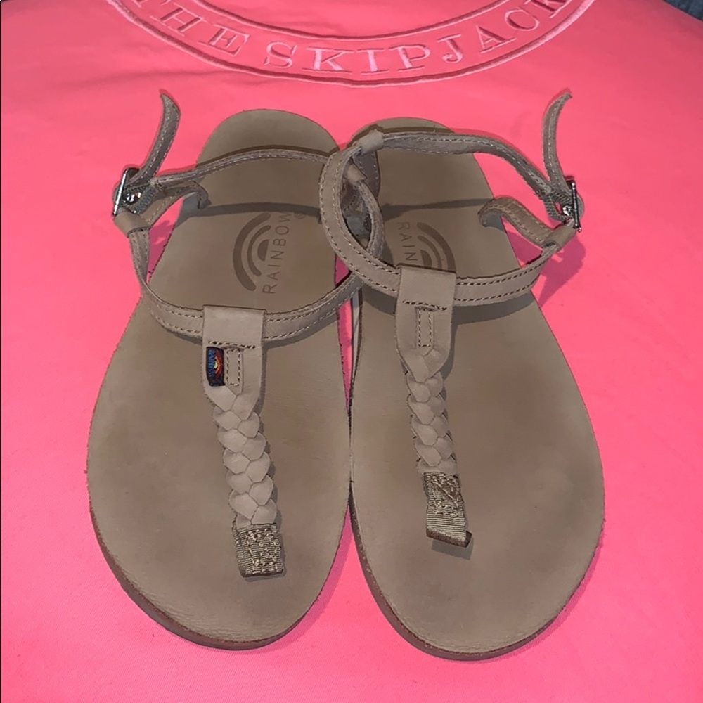 LN Like New Women’s Rainbow Sandals Size XL 9-10